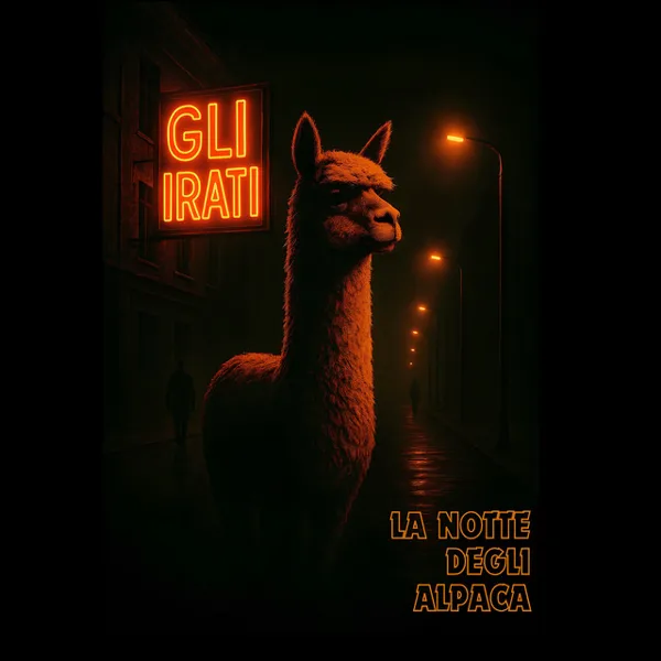 Copertina di La Notte degli Alpaca